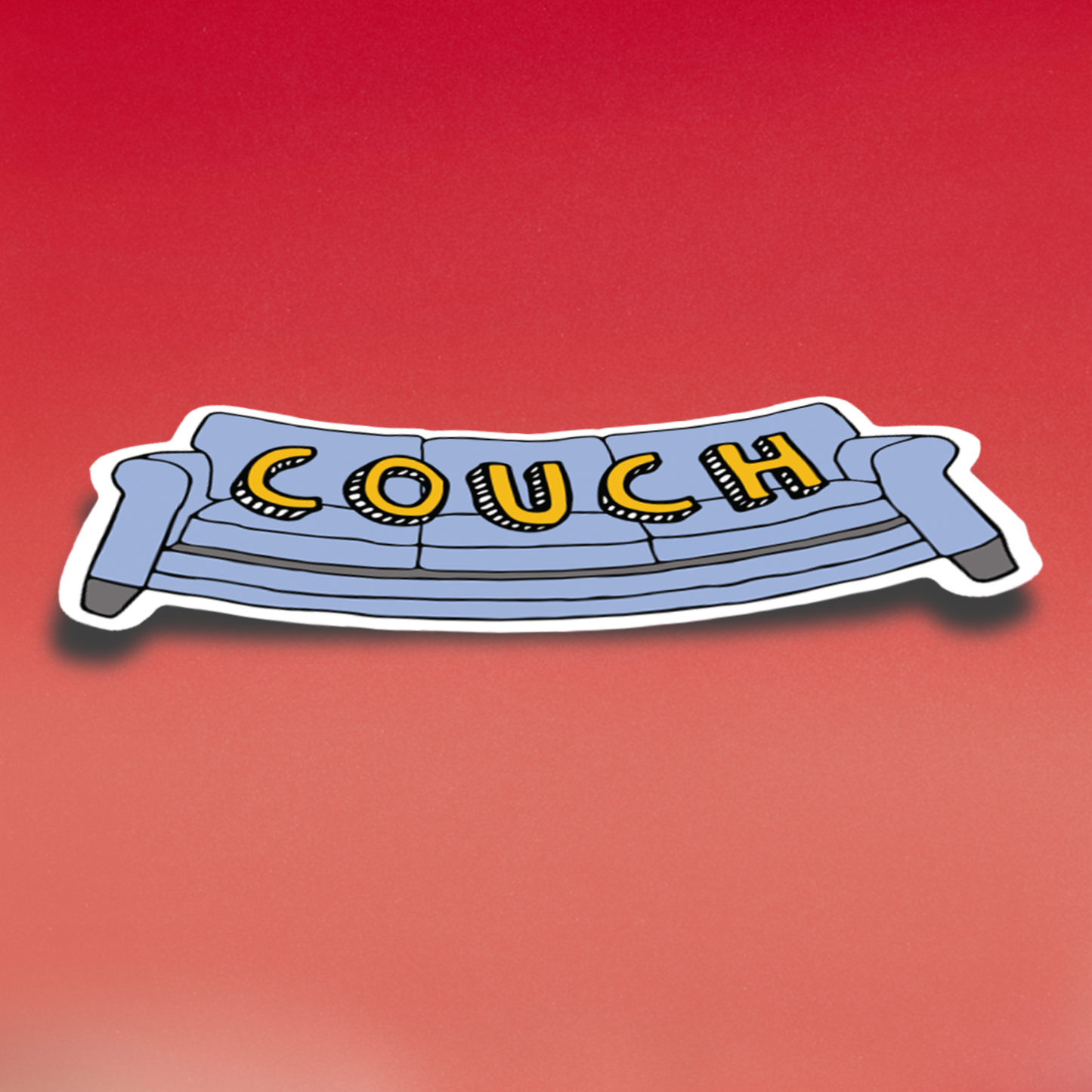 Couch Sticker