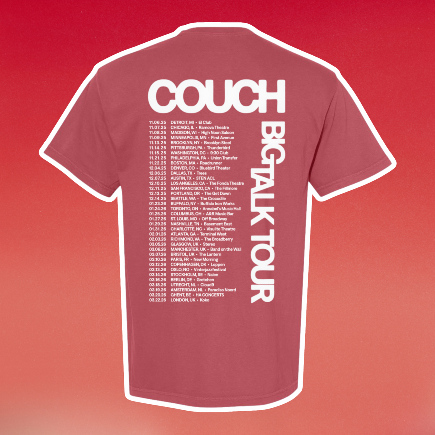 Big Talk Tour T-Shirt