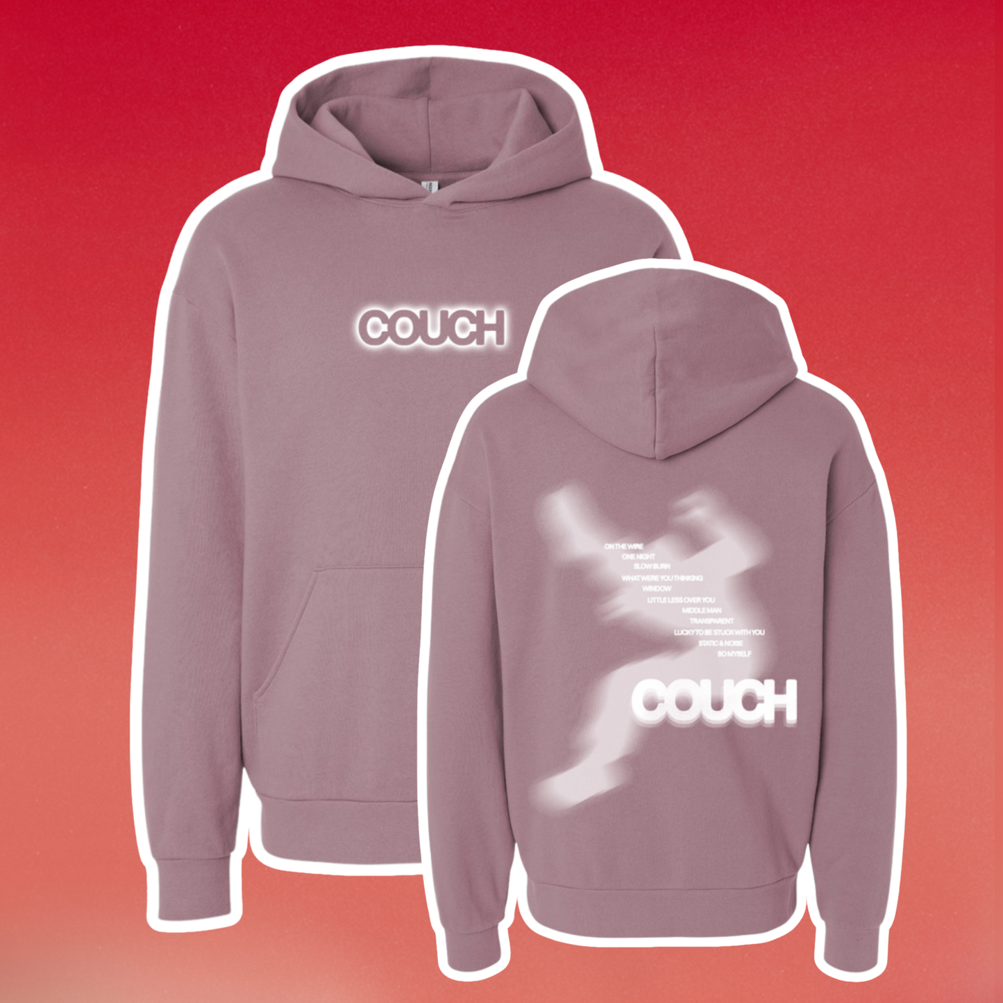 Couch Hoodie (with Big Talk Tracklist)