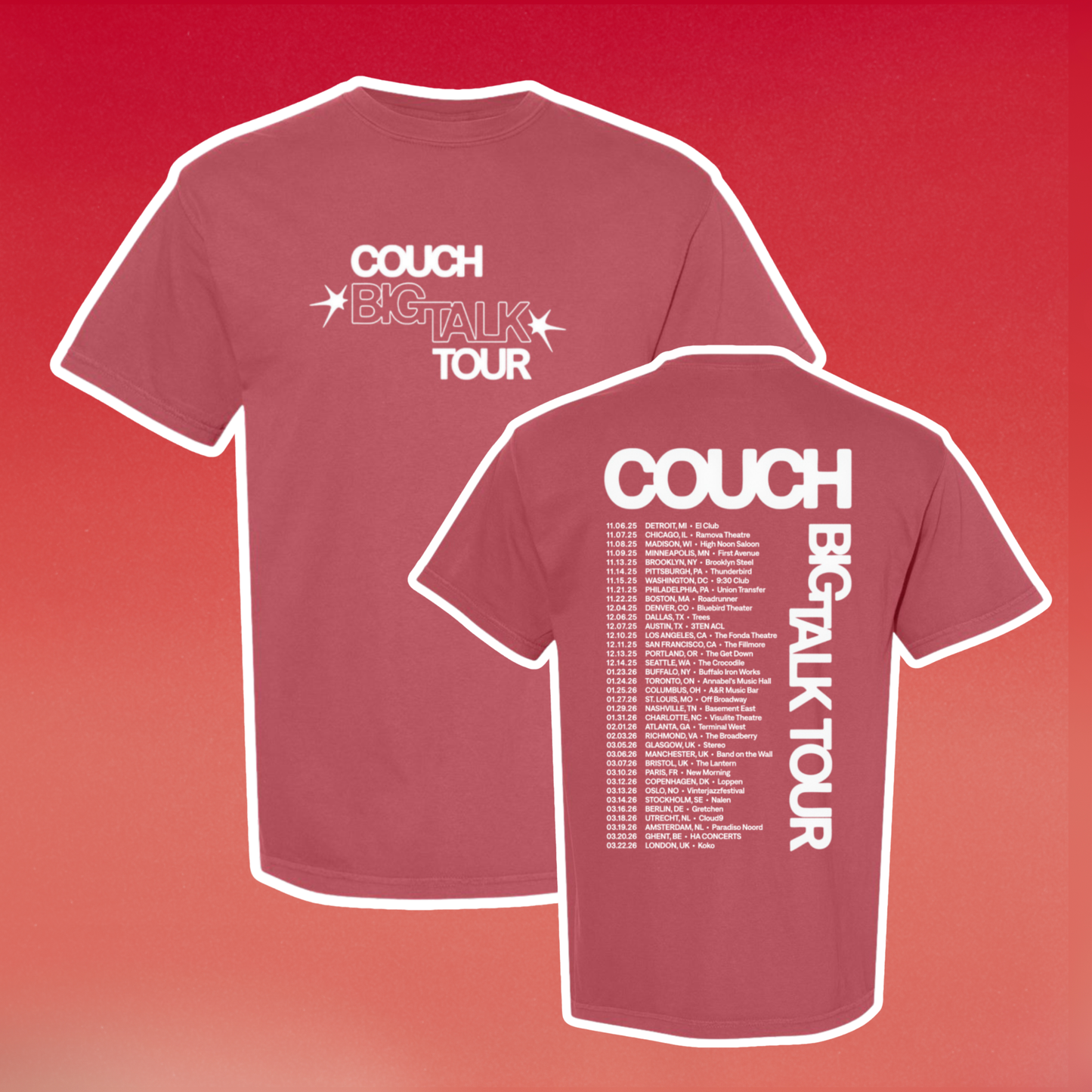 Big Talk Tour T-Shirt