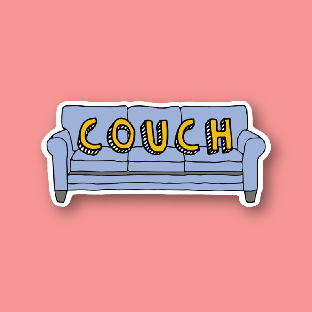 Couch Sticker